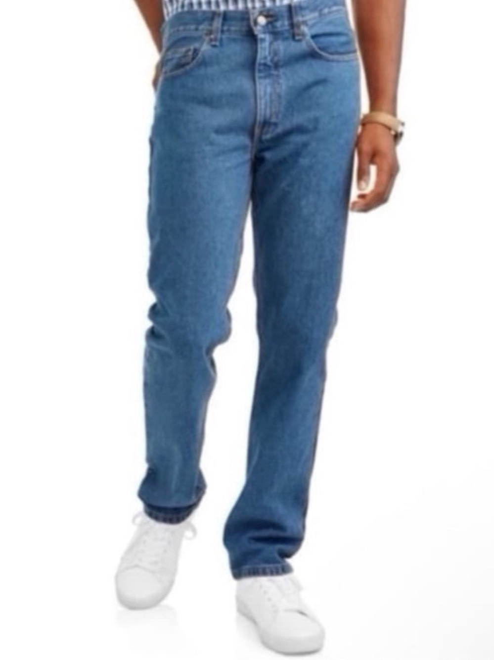George Men's 100% Cotton Regular Fit Jeans